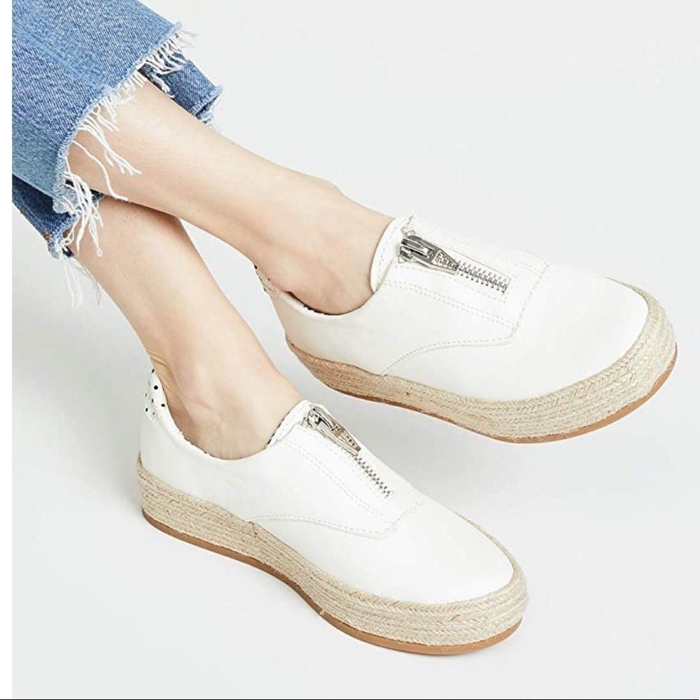 Dolce vita leather espadrille sneakers 9.5